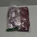 FQA Formal Evening Dresses for Women Elegant Evening Party Prom Dress Long Sexy V Neck Sleeveless Split Wrap, M, Wine Red