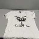 Weenies & Tinis Social Club Funny Dachshund Dog With Martini T-Shirt Size M