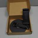 Tablet Stand Holder for iPad, Adjustable with 360 Rotating Base for Desk, Aluminum Swivel Tablet Stand Compatible with iPad Air, Mini, 10.2,9.7, Pro 11/13 and More, Black