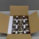 BESTTEN [3 Pack] Door Knob with Lock and Key, Keyed Different Entry Door Knob, for Entrance and Front Door, Satin Nickel