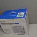 ORICO Daisy Chain 4 Bay Hard Drive Enclosure USB 3.2 Gen 2 Aluminum Das Enclosure USB C Expansion Max Up to 264TB for 3.5-inchs HDD -9948C3