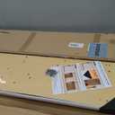 2 Pack Acoustic Wood Slat Panels - 47.3x23.6x0.7 Inch 3D Textured Self-Adhesive Sound Absorbing Panels, Easy Install Soundproof Wall Panels for Bedroom, Office, Interior Decor (Walnut)