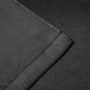 Bujasso Jacquard Black Blackout Curtains with Tiebacks Rod Pocket Back Tab Luxury Thermal Insulated Room Darkening Halloween Window Curtains for Living Room 84 inch Black Drapes 2 Panels 54" Wx84 L