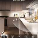 EZVALO 5-Pack Under Cabinet Lighting, 2400mAh Motion Sensor Light, LED Closet Lights Wireless, 6500K Dimmable, Timer, Magnetic, with Remote Control for Kitchen, Closet, Stair (Cool White)