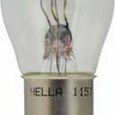 HELLA 1157TB Bulb 1157 12V 27/8W Ba9S S8 (2), Multi