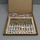 BreezeHug Wildflower Spring Decor for Home Table Centerpiece Wildflower Wooden Hello Spring Sign for Office Bedroom Living Room Home Decor Floral Wall Art