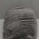 H.VERSAILTEX Real Velvet Plush 3 Piece Stretch Sofa Covers Couch Covers for 2 Cushion Couch Loveseat Covers Width Up to 72 Inch Feature Thick Soft Stay in Place (Medium Sofa, Grey)