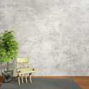 VEELIKE 15.7''x118'' Concrete Wallpaper Peel and Stick Textured Limewash Wallpaper for Bedroom Bathroom Wall Removable Self Adhesive Concrete Contact Paper for Countertops Waterproof Cement Wall Paper