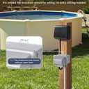 SURAIELEC Outdoor Outlet Box Waterproof, 20 AMP WRTR GFCI Receptacles, Rainproof 3R Enclosure, Horizontal Use, All Metal Electrical Power Box for Backyard, Outdoor Lighting
