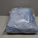 Bedsure GentleSoft Sherpa Fleece Throw Blanket Twin Size for Couch - Thick and Warm Throw for Women and Men, Soft Fuzzy Plush Twin Blanket for Winter, Non-Heated, Washed Blue, 60x80 Inches