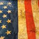 Vintage American Flag Area Rugs 5x7 Washable Area Rugs for Living Room Throw Large Bedroom Kitchen Rug Non-Slip Low-Plie Entryway Rug Floor Mat Carpet for Dining Laundry Room Office