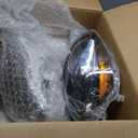 munirater Black Housing Headlights Headlamps Assembly Replacement for Yaris 2007-2011 Base Sedan 4-Door with Amber Corner Driver & Passenger Side TO2518108 TO2519108