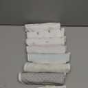 8-Pack Organic Baby Bibs for Boys, Girls - Soft Cotton Drooling and Teething Bibs for Baby Girl & Boy, Extra Absorbent, Easy to Clean & Put On for Toddler, Newborn, Infant 0-24 Months (Nordic)