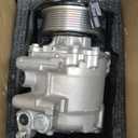 Air Conditioner AC Compressor with A/C Clutch Fits for Honda Civic 2006-2011 1.8L, CO 4918AC, 98555, 38800R62H01, 38800RZVG022M2, 38810RNAA01, 38810RNAA02,1102577,5512349, 6512349