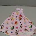 Disney Princess Minnie Mouse Frozen Elsa Girls Dress Ruffle Sleeveless Criss Cross Sundress Summer Clothes Baby to Toddler (2T)