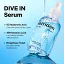Torriden DIVE IN Hyaluronic Acid Serum 50ml(1.69 fl.oz.) * 2 (Pack of 2) | Deep Hydration to Get Glow Skin | Hyaluronic Acid, Panthenol, Allantoin | Korean Facial Serum
