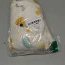 Disney Winnie The Pooh - Ivory, Yellow & Aqua Super Soft Plush Baby Blanket, Ivory, Yellow, Aqua (Pack of 1)