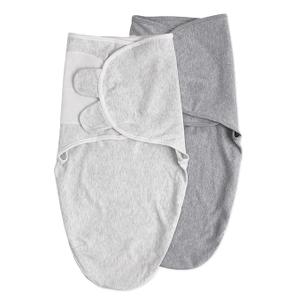2Pack Organic Baby Sleep Sacks, 100% Cotton  Soft & Breathable 0.5TOG Baby Wearable Blanket, Toddler Sleeping Sack 06 months, Easy to Wear Transitional Swaddles for Newborns, Infants (Nordic, S)