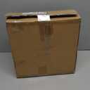 Heated Bird Bath for Outside Winter, Powerful 100W Thermostat Control Water Heated BirdBaths Bowl for Outdoors with 5-Prong Metal Base Heated Bird Bath for Garden Patio Yard Lawn (Gray) (Grey-Freestanding)