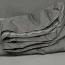 Explore Land Waterproof Dog Bed Cover Machine Washable Fluffy Dog Bed Replacement Cover, 48Lx36Wx4H inch, Gray