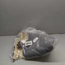 Blissful Diary Baby Play Gym & Activity Mat, 5 Developmental Zones Wooden Tummy Time Mat with 5 Detachable Sensory Toys for Motor Skills & Sensory Development, Baby Essentials Shower Gift (Gray Round)