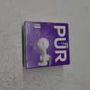 PUR Horizontal Faucet Mount Water Filtration System with Lead Reducing Filter for Cleaner, Filtered Tap Water, Lasts 100 Gallons, Sink Water Filter, Fits Most Kitchen or Bathroom Faucets, White