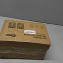 KOOPER Solar Lantern Outdoor Lights, 2 Pack Bright Hanging Solar Lanterns Outdoor Waterproof with Handle, Decoration Rattan Lanterns for Outside Hanging Garden Patio Yard Porch Trees Lawn Pathway Gift