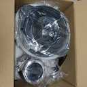 GANIZA Food Processors, Electric Food Chopper with Meat Grinder & Vegetable Chopper - 2 Bowls (8 Cup+8 Cup) with Powerful 450W Copper Motor - Includes 2 Sets of Bi-Level Blades for Fruits/Meat/Nuts (Black)