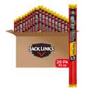 Jack Link's Beef Sticks, Teriyaki - Protein Snack, Meat Stick with 5g of Protein, Beef Jerky Snack Sticks Made with 100% Meat, Keto Friendly, Individually Wrapped - 0.92 Oz. (20 Count) (EXP 10/02/26)