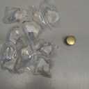 Amerdeco 10 Pack Champagne Bronze Cabinet Knobs Single Hole Cabinet Pulls 1 Inch Drawer Knobs and Pulls for Bathroom Cabinets ZH0071, tidX2-2366