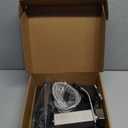 KENES Single Handle Bathroom Sink Faucet, Brushed Nickel Vanity Faucet for Bathroom Sink, with Pop Up Drain Stopper & Water Supply Lines LJ-9031 (Short)