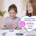 Charm Bracelet Making Kit & Unicorn/Mermaid Girl Toy- ideal Crafts for Ages 8-12 Girls who Inspire Imagination and Create Magic with Art Set and Jewelry Making Kit