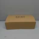 KENES Matte Black Tub Shower Faucet Set Complete with 10-Inch Rainfall Shower Head and Tub Spout, Square Tub and Shower Trim Kit, KE-6024A-2 (Shower Valve Included)