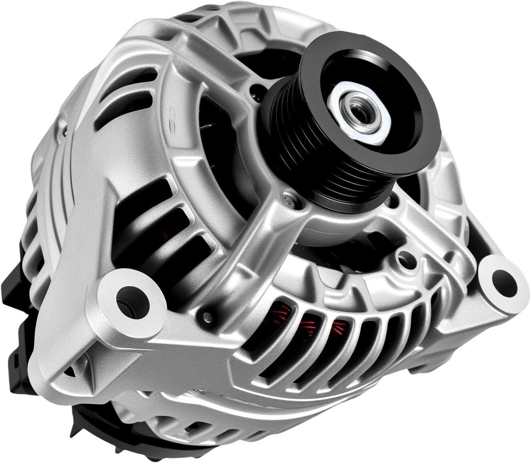 Alternator 13953 150A 6-Groove Pulley for E320 3.2L, for S350 3.7L, for G55 AMG 5.5L, for E55 AMG & SLR McLaren 5.5L, for E430 & S430 & CLK430 4.3L, for E500 & S500 & SL500 & CL500 & G500 5.0L