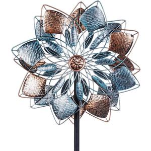 Wind Spinners Outdoor Metal 14.3 Wind Spinners for Yard and Garden Vintage Wind Spinner Garden Decor Wind Sculptures & Spinners for Patio Lawn Decoration