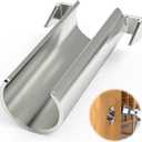 100 Pack Smart Shield Nail Guard for Wire Cable Protection,Nail Guard for Electrical Wiring Ceiling Board Studs