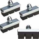 Wideskall High Grade 40mm Cycling Bicycle Bike Bolt On Brake Pads (Pack of 2 pairs)