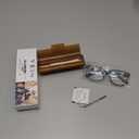 YEIN Bifocal Reading Glasses with Blue Light Blocking Lenses, Bifocal Reader for Women and Men, Vintage Square frame with Spring Hinge (+0.00/+2.00 magnification)