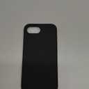 Miracase Compatible with iPhone 16e Case, [Soft Anti-Scratch Microfiber Lining], Liquid Silicone Case Gel Rubber Shockproof Drop Protection Phone Case for iPhone 16e, Black Magnetic