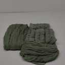 6 Pieces Sage Green 10FT Cheesecloth Table Runner Boho Gauze Fabric Table Runner Rustic Sheer Runner for Wedding Birthday Baby Shower Party Boho Table DecorationSage Green