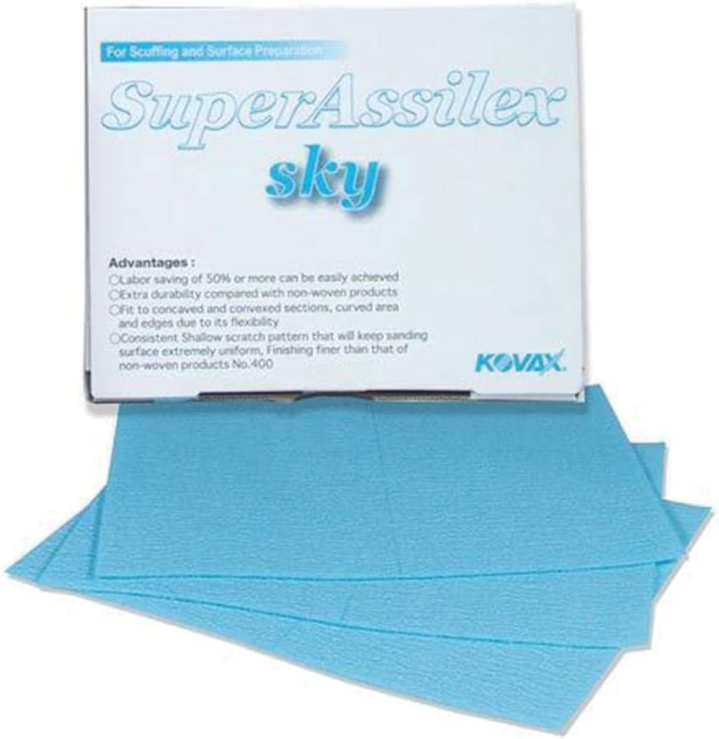 Eagle Abrasives Kovax Super Assilex Sky, Lemon Sheets