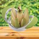 OCEANDEEP Apple Slicer and Corer Set  OCEANDEEP Stainless Steel Apple Cutter with Soft Grip + Adjustable Jar Opener Tool  Kitchen Gadgets for Easy Fruit & Lid Removal