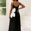 vunahzma Womens Casual Fashion Sleeveless Plus Size Loose Long Sexy Maxi Dress with Pockets