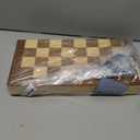 Chess Armory Wooden Chess Set 15 Inch - Classic Handcrafted Game Board for Adults with Extra Queen Pieces and Storage Box - Ideal for Home and Travel - Non-Magnetic