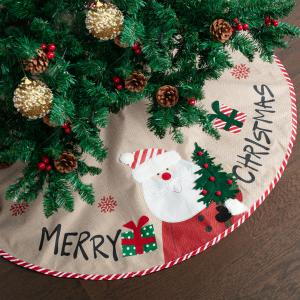 Mr. Pen Christmas Tree Skirt 48 inches, Christmas Skirts for Xmas Trees