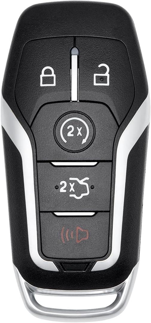 Key Fob Replacement for 2015-2017 Ford Edge Mustang/ 16-17 Explorer/ 13-16 Fusion/ 14-16 Lincoln MKC/ 16-19 MKX/ 13-16 MKZ Car Keyless Entry Remote Control, M3N-A2C31243300, 5 Btn