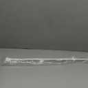 Kenney KN55250 Davenport Ball End Petite Caf Decorative Window Curtain Rod, 28-48" Adjustable Length, White Finish, 1/2" Diameter Steel Tube