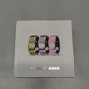 Zyee Syee Smart Ring for Women & Men, Fitness Tracker with Sleep Monitoring, Step Tracker, Blood Oxygen, Heart Rate, Air Gestures, No Subscription Fee, IP68 Waterproof for iOS & Android (Black,#9)