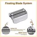 7-Series 70S Replacement Head Compatible with Braun 795, 790cc, 7899cc, 720cc, 720s-4, 750, 760, 7383, 9565, 9585 Electric Shavers,Quick to Clean,Compatible with 7-Series Electric Razor