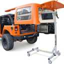 Hard Top Removal Lift for Wrangler 2007-present JL/JLU/JK/JK/CJ 2 & 4 Doors One Person Operation Heavy-Duty Hardtop Remover Car Roof Hoist, Easy Installation, No Ceiling. Patent Pending (Grey)